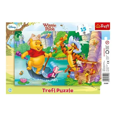 Puzzle Medvídek Pú: Hledání pokladu