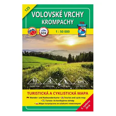 Volovské vrchy Krompachy 1 : 50 000