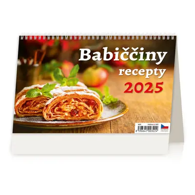 Babiččiny recepty 2025 - stolní kalendář