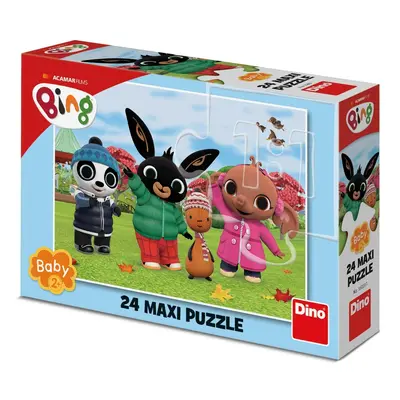 Puzzle 24 maxi Bing na podzim