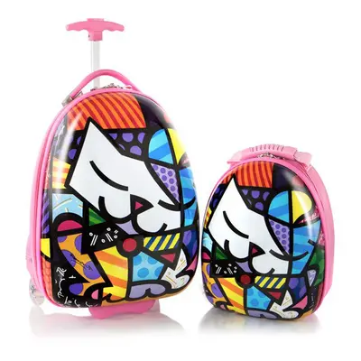 Heys Britto Kitty – sada kufru a batohu kufr: 19 l / batoh: 5 L HEYS-16150-6941-00