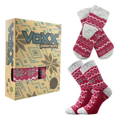 VOXX® ponožky Trondelag set magenta 1 balení 117512