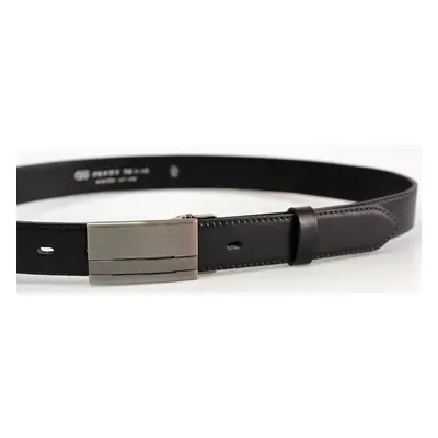 PENNY BELTS 30-020-1PS-60 Pánský kožený opasek černý