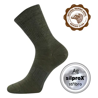 VOXX® ponožky Powrix khaki 1 pár 119312