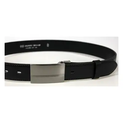 PENNY BELTS 35-020-1PS-60 Pánský kožený opasek černý