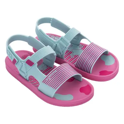 Ipanema Recreio Papete Kids 26883-AD245 Dětské sandály růžovo / zelené