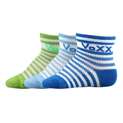 VOXX® ponožky Fredíček pruh kluk 3 pár 112648