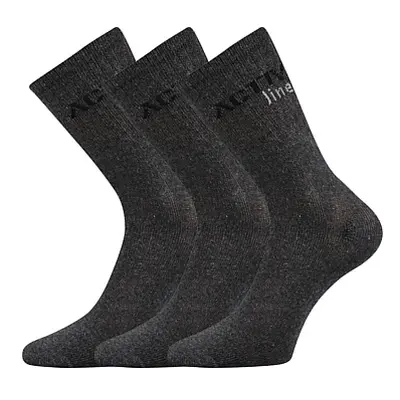 BOMA® ponožky Spotlite 3pack tmavě šedá 1 pack 112924