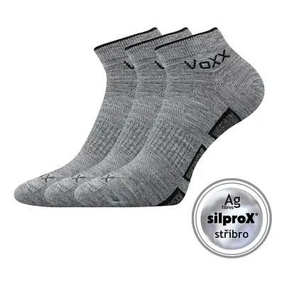 VOXX® ponožky Dukaton světle šedá 3 pár 100714