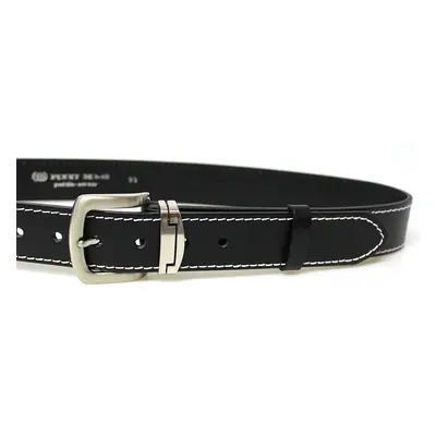 PENNY BELTS 09NKS-1B Pánský kožený opasek černý