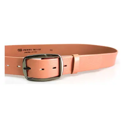 PENNY BELTS 117503 Dámský kožený opasek růžový