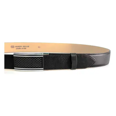 PENNY BELTS 35-020-A8 Pánský kožený opasek černý