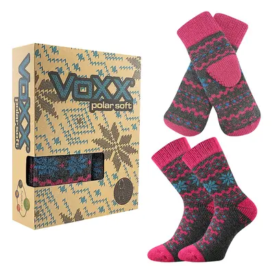 VOXX® ponožky Trondelag set tm.šedá melé 1 balení 117516