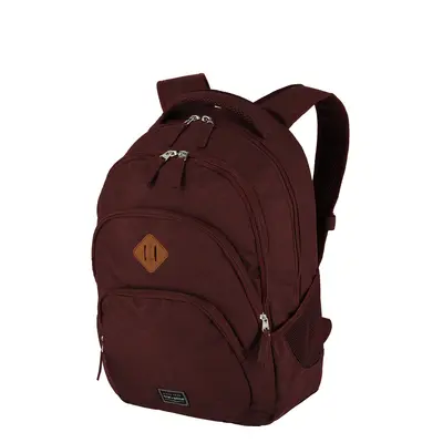 Travelite Basics Backpack Melange Bordeaux 22 L TRAVELITE-96308-70