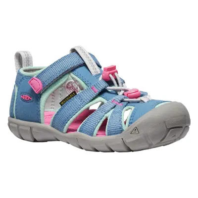 KEEN Seacamp II CNX Youth Dětské sandály coronet blue/hot pink 10044203KEN01C07