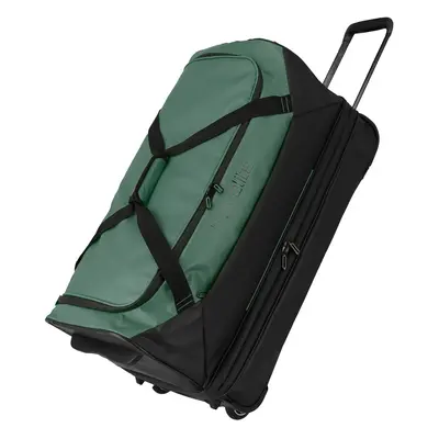 Travelite Basics Wheeled Duffle exp. Black/green 98/119 L TRAVELITE-96284-80