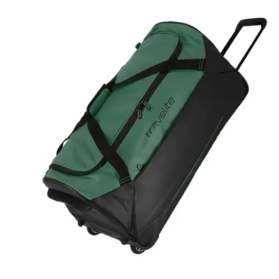 Travelite Basics Trolley Travel Bag Black/green 97 L TRAVELITE-96285-80