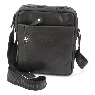 Taška crossbody kožená BHPC Explore M+ BH-382-01 černá 3 L