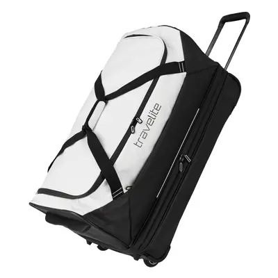 Travelite Basics Wheeled Duffle exp. Black/white 98/119 L TRAVELITE-96284-30