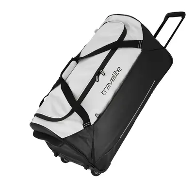 Travelite Basics Trolley Travel Bag Black/white 97 L TRAVELITE-96285-30