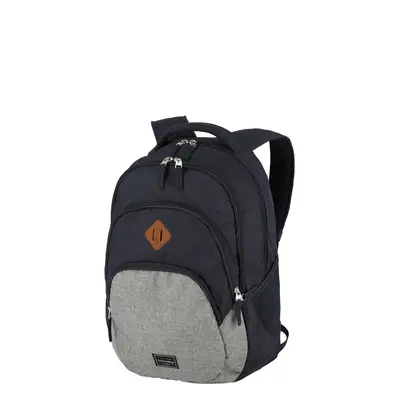 Travelite Basics Backpack Melange Navy/grey 22 L TRAVELITE-96308-20