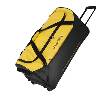 Travelite Basics Trolley Travel Bag Black/yellow 97 L TRAVELITE-96285-89