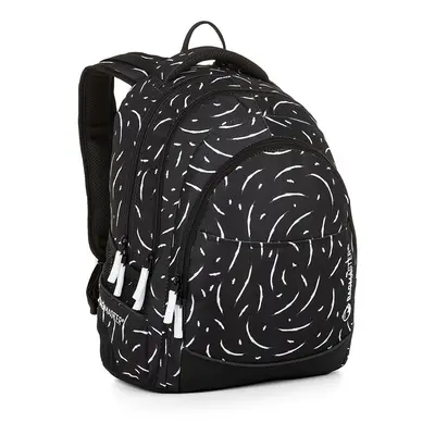 Bagmaster DIGITAL 23 A studentský batoh - černo bílý černá 34 l 230219