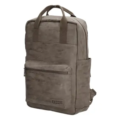 Enrico Benetti Rotterdam 13" Notebook Backpack Medium Taupe EB-66597134