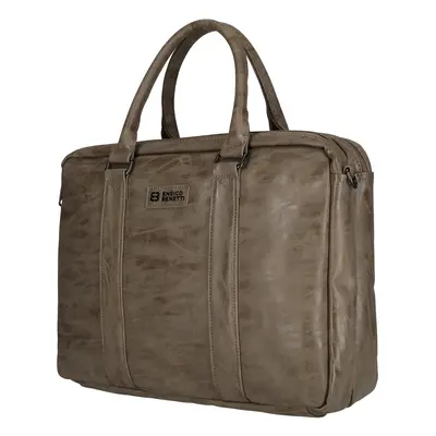 Enrico Benetti Rotterdam 15" Notebook Bag Medium Taupe EB-66691134