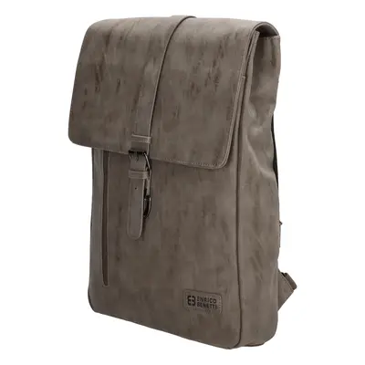 Enrico Benetti Rotterdam 17" Notebook Backpack Medium Taupe EB-66599134