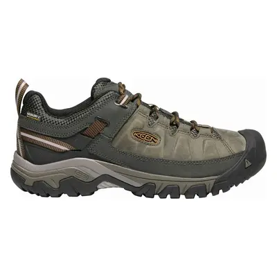 KEEN Targhee III WP Men Pánské trekové boty black olive/golden brown KEN1203146102S9