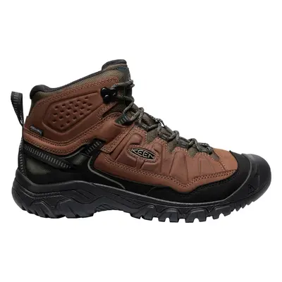 KEEN TARGHEE IV MID WP M Pánské trekové boty bison/black 10044211KEN01S95