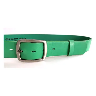 PENNY BELTS 4630 Dámský kožený opasek zelený