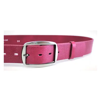 PENNY BELTS 11753 Dámský kožený opasek růžový