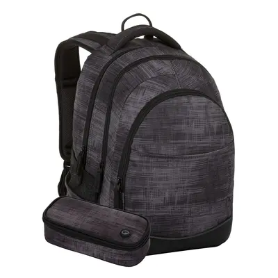 Bagmaster DIGITAL 20 E studentský set - černo šedý růžová 34 l 191668