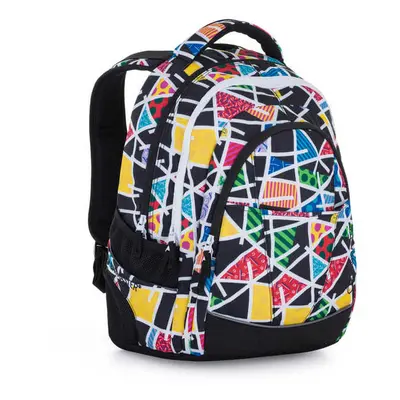 Bagmaster DIGITAL 22 A studentský batoh - Britto vícebarevná 34 l 220501