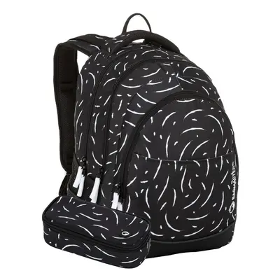 Bagmaster DIGITAL 23 A studentský set - černo bílý Černá 34 l 191671