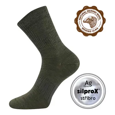 VOXX® ponožky Powrix khaki 1 pár 119312