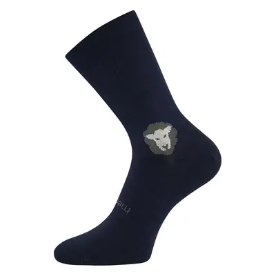 VOXX® ponožky Barefootan merino tm.modrá 3 pár 124964