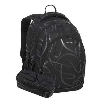 Bagmaster DIGITAL 24 A studentský batoh – černý Černá 34 l 191773