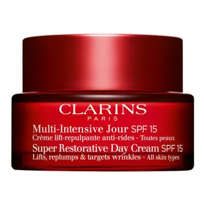 Clarins Super Restorative Day Cream SPF 15 denní krém proti stárnutí pro zralou pleť s SPF 15 - 