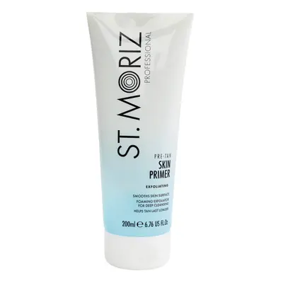 ST. MORIZ Professional Pre-Tan Skin Primer exfoliační peeling pro přípravu pokožky 200 ml