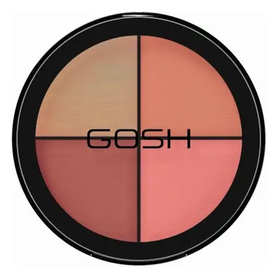 GOSH COPENHAGEN Strobe´N Glow Kit paletka tvářenek - 002 Blush