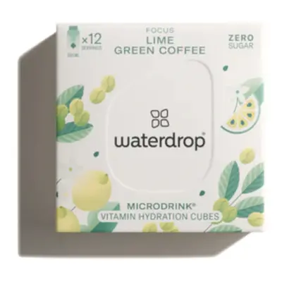 Waterdrop FOCUS (limeta / zelená káva / baobab) microdrink 12 kapslí