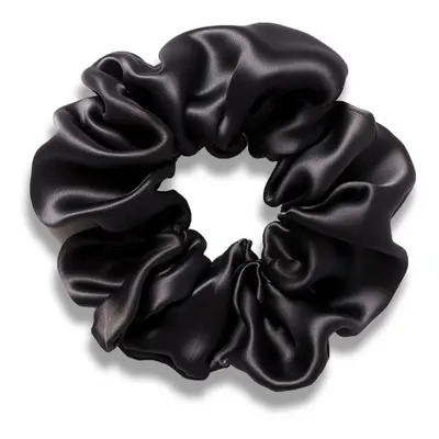 Pilō Pilō | Silk Hair Tie - Large Black hedvábná gumička do vlasů 1 ks