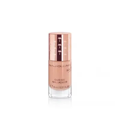 Naj-Oleari Oleo gel Nail Lacquer lak na nehty s gelovým efektem - 08 hazelnut 8 ml