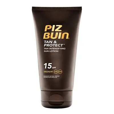 Piz Buin Tan Intensifying Sun Lotion SPF 15 opalovací mléko urychlující opalování 150 ml