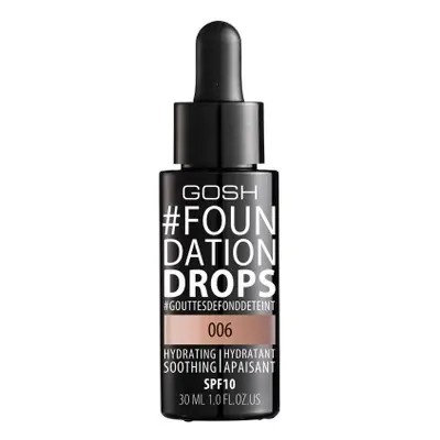 GOSH COPENHAGEN Foundation Drops make-up - 006 Tawney 30 ml