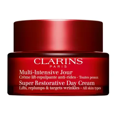 Clarins Super Restorative Day Cream All Skin Types denní krém proti stárnutí pro zralou pleť 50 