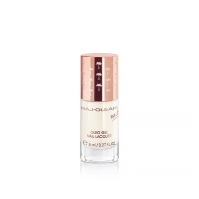 Naj-Oleari Oleo gel Nail Lacquer lak na nehty s gelovým efektem - 03 french white 8 ml